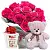 Цветы с игрушкой